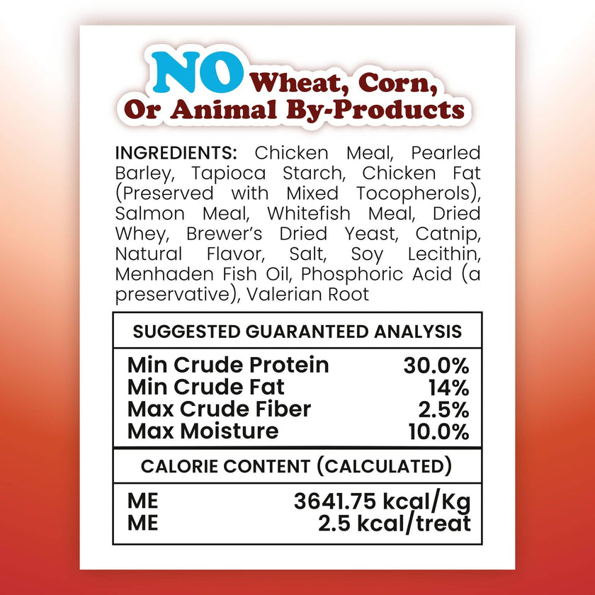 Meowijuana® Crunchie Munchies Salmon Cat Treat