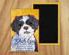 Shih Tzu Black & White Magnet UD