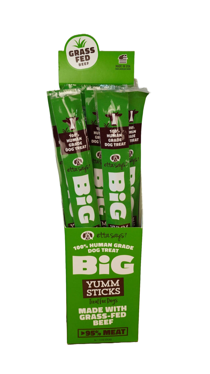 Etta Says! BIG Beef Yumm Sticks Dog Chew