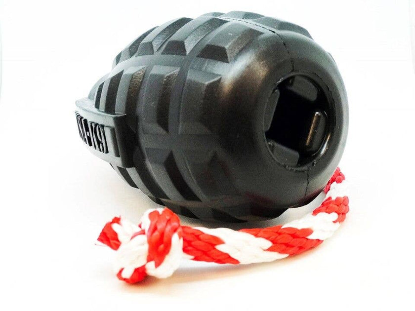 Dog Toy SP USA-K9 Magnum Grenade Dog Chew Toy Black