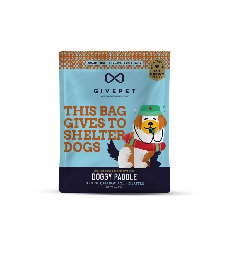 Doggy Paddle Dog Treats 6oz