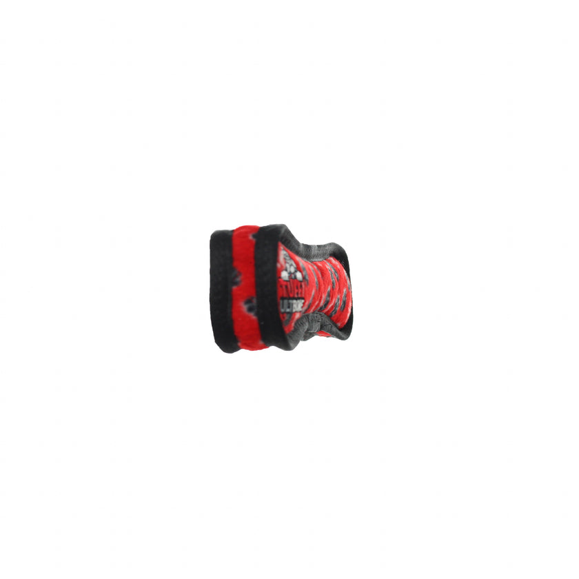 Tuffy Ultimate Bone - Red Paw, Durable, Squeaky Dog Toy