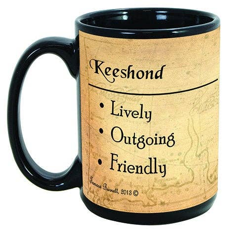 Keeshond Mug Coffee Cup