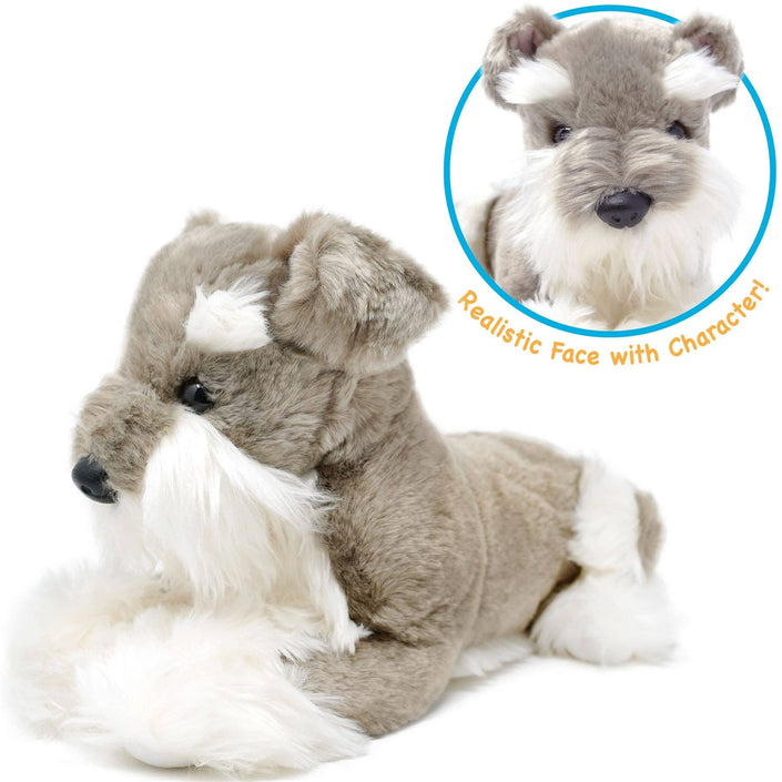 Siegfried The Schnauzer | 13 Inch Stuffed Animal Plush