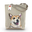 Corgi Shopping Bag, Dog Tote Bag