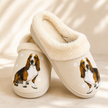 Basset Hound Dog Pet Lovers Comfy Snuggs Slippers