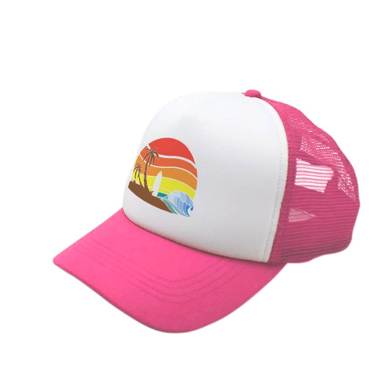 Sunset Trucker Hat for Dogs