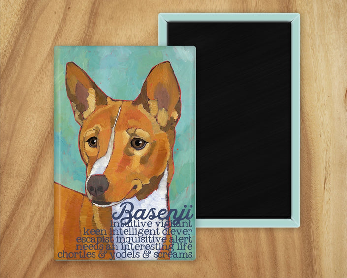 Basenji Magnet UD