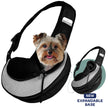 Pet Carrier Expandable Sling For Small Dogs And Cats Black