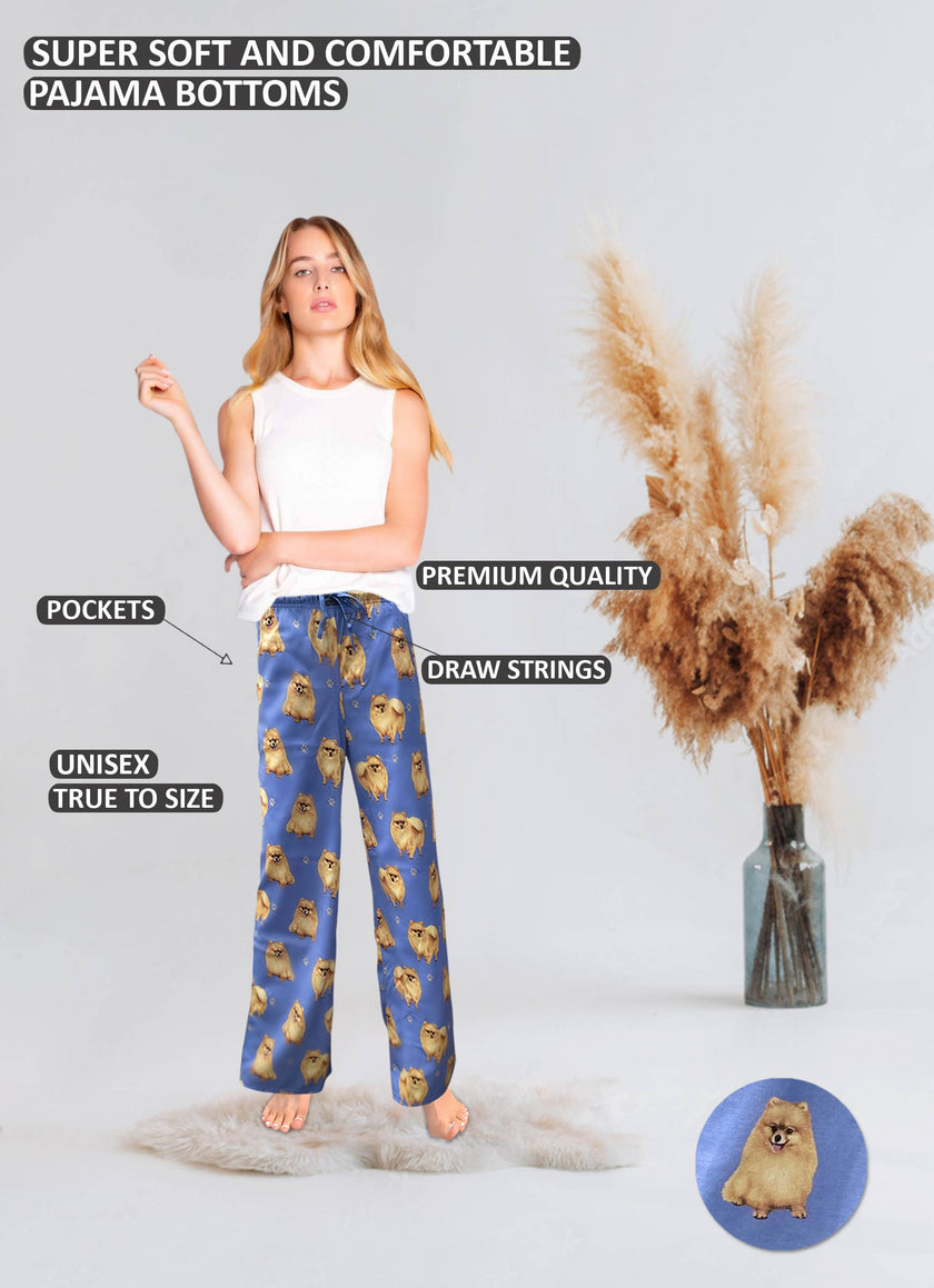 Pomeranian Pajama Bottoms