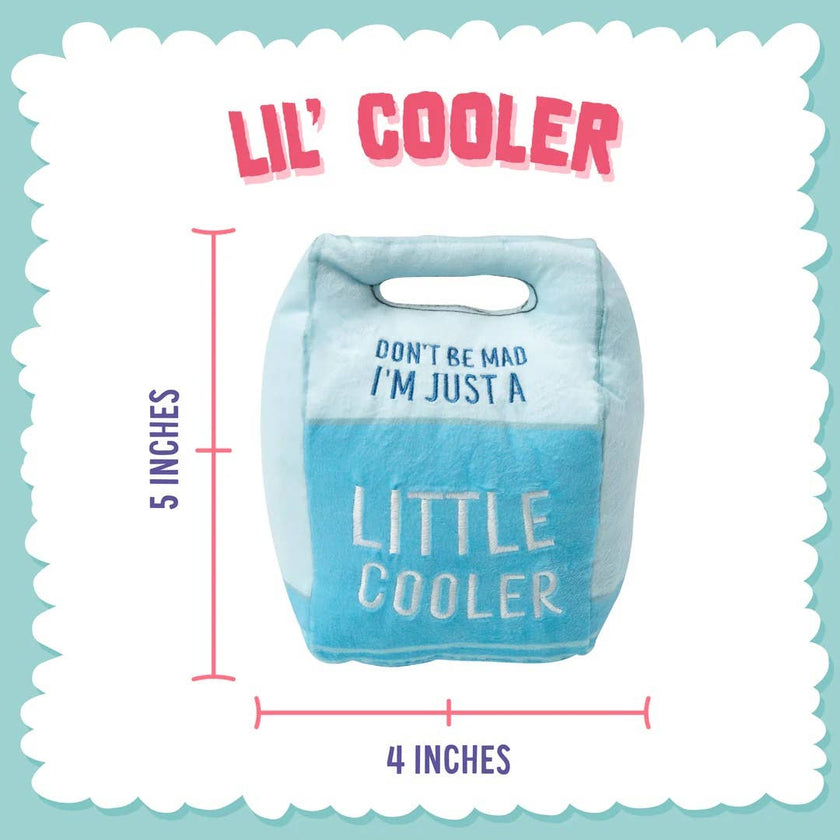 Dog Toy Cooler Lil Cooler Plush Dog Toy 5
