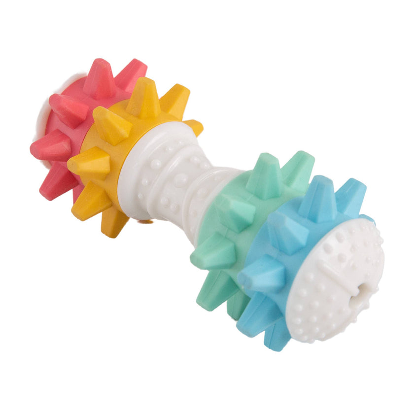 SnugArooz Shake It Off Dog Chew Toy Multicolored 5