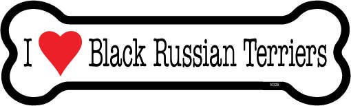 I (heart) Black Russian Terriers 2