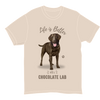 Labrador Chocolate Dog Tee Shirt Unisex