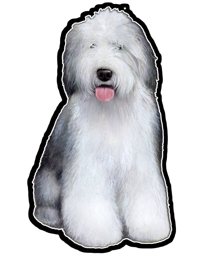 Old English Sheepdog  - Vinyl Sticker