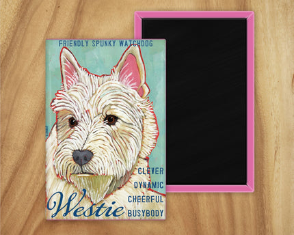 Westie Magnet UD