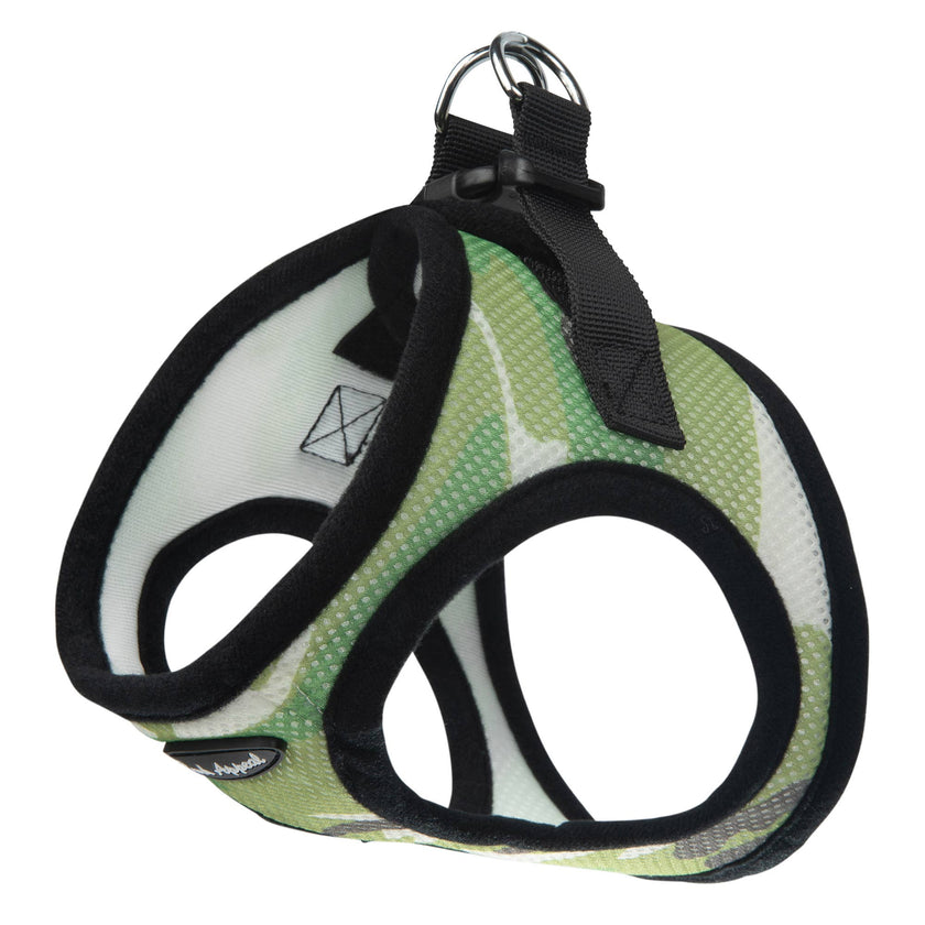 Plaid Mesh Step in Harness
