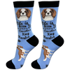 Cavalier King Charles Dog Socks Unisex