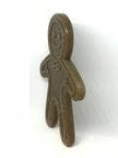 Gingerbread Man Christmas Nylon Chew Toy