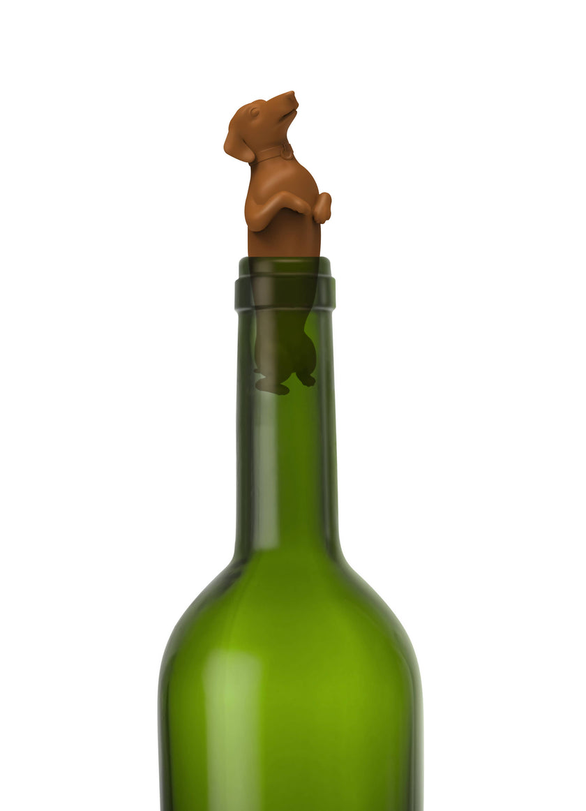 Fred- Winer Dog Bottle Stopper