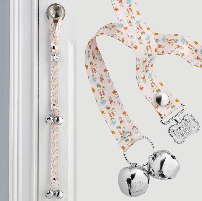 PoochieBells Dog Potty Training Tool- Barkin' Buckaroos