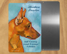 DOG METAL SIGNS H-Z