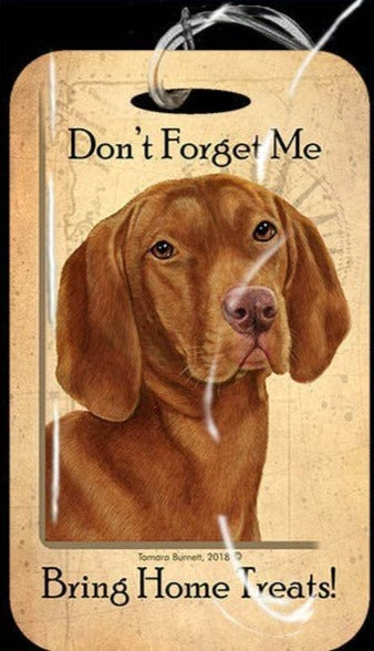 Travel in Style with Our Vizsla Luggage Tag