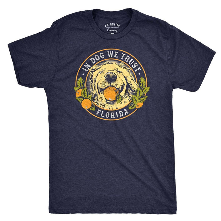 In Dog We Trust |Florida Golden Dog T-Shirt