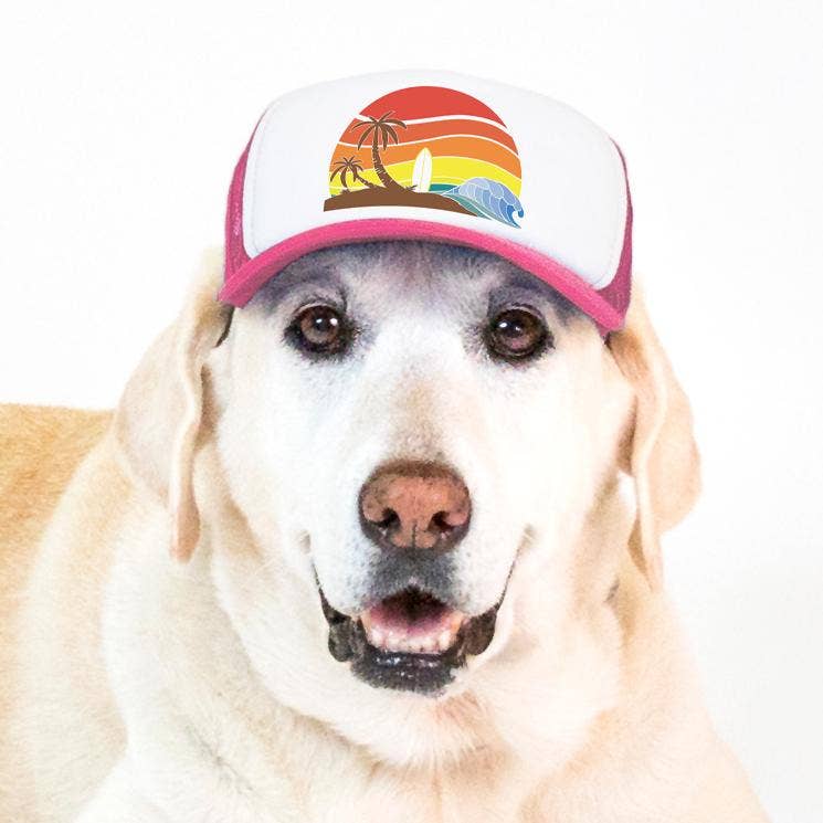 Sunset Trucker Hat for Dogs