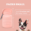 Puppington Collapsible Silicone Dog Water Bottle