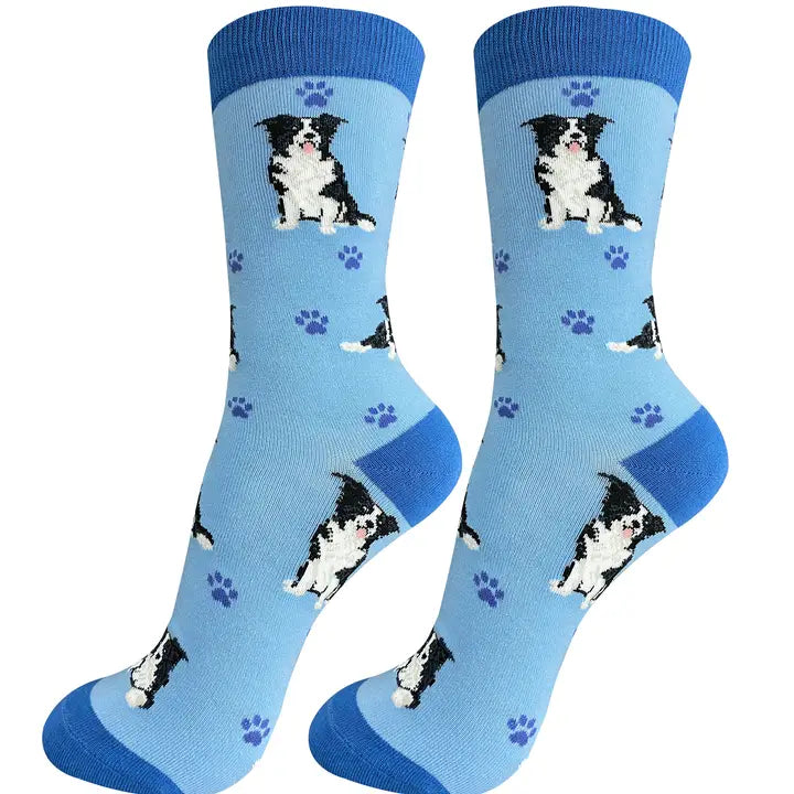 Border Collie Dog Socks Unisex