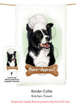 Border Collie  Flour Sack Kitchen Towel