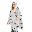Shih Tzu Snugg Wraps with Hoodie – Ultra Soft Sherpa Fleece Wrap for Pet Lovers