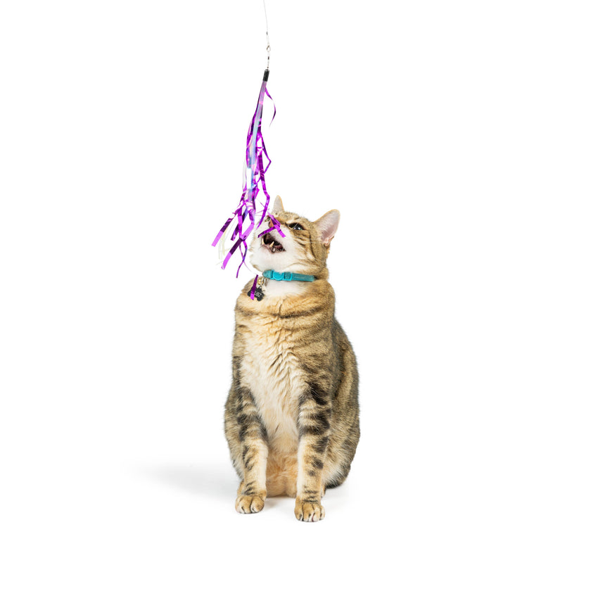 Pink Mouse Tails Teasers 3pk Cat Wand Refill