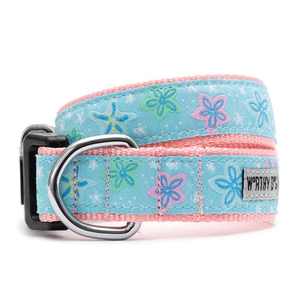 Starfish Floral Dog Collar