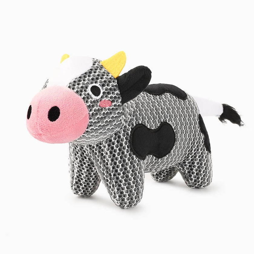Dog Toy Cow Farm Friendz Float Friendly Dog Plush Toy