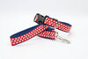 Baseball Side Release Buckle Clip Dog Collar