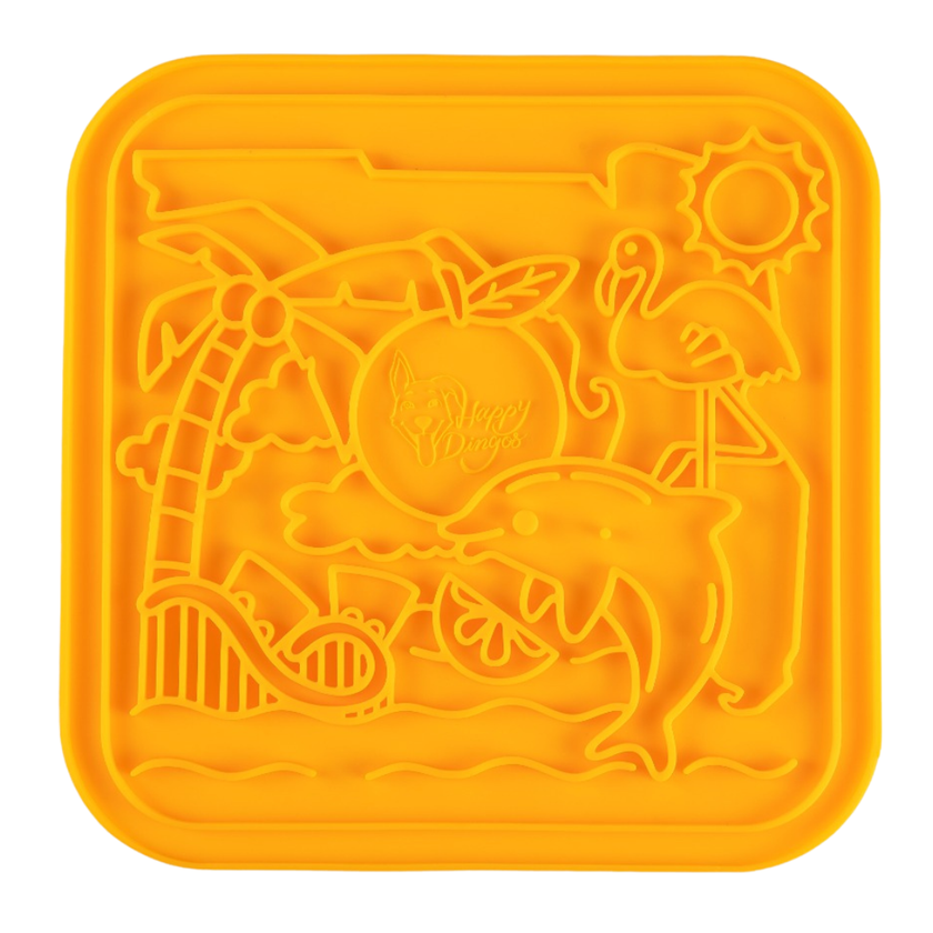 Dog Treat Mat Sunshine State of Mind Treat Lick Mat