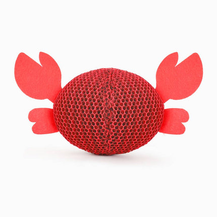 Dog Toy Crab Red Floating Ball Ocean Pals Toy