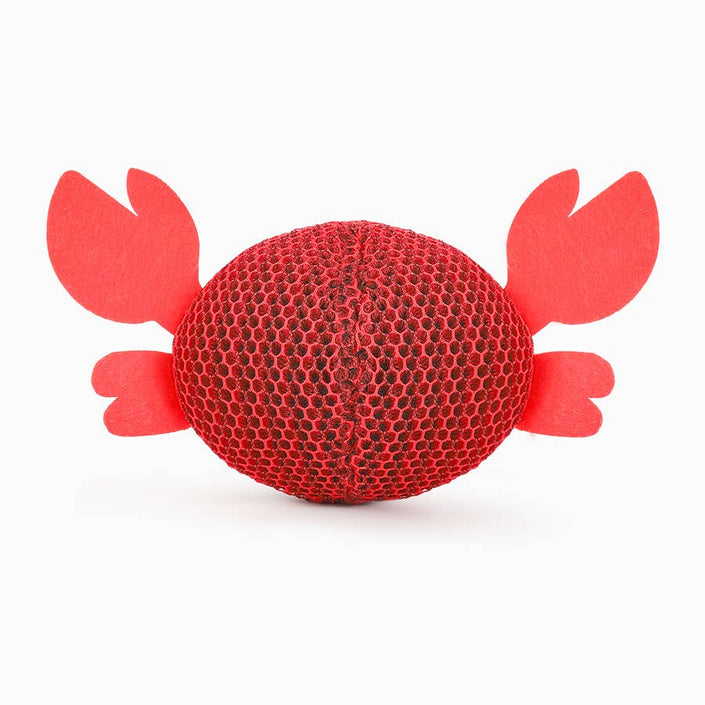 Dog Toy Crab Red Floating Ball Ocean Pals Toy
