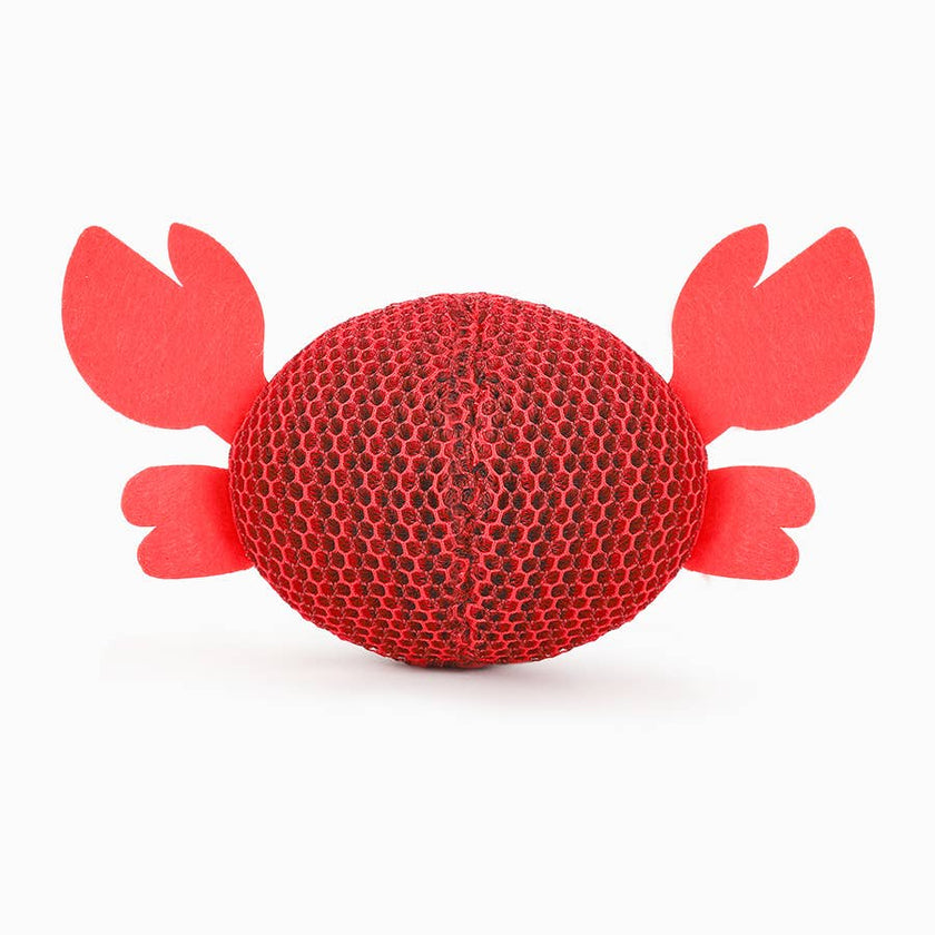 Dog Toy Crab Red Floating Ball Ocean Pals Toy