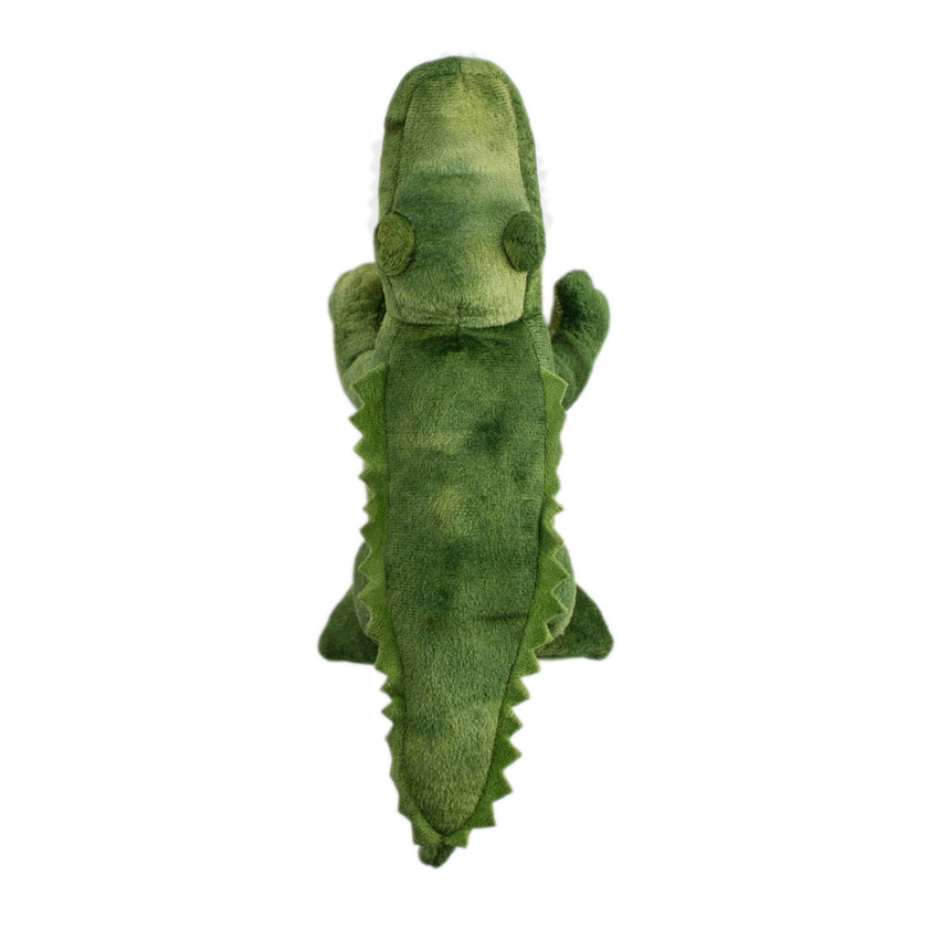Tall Tails Crunch Plush Gator Dog Toy - 15