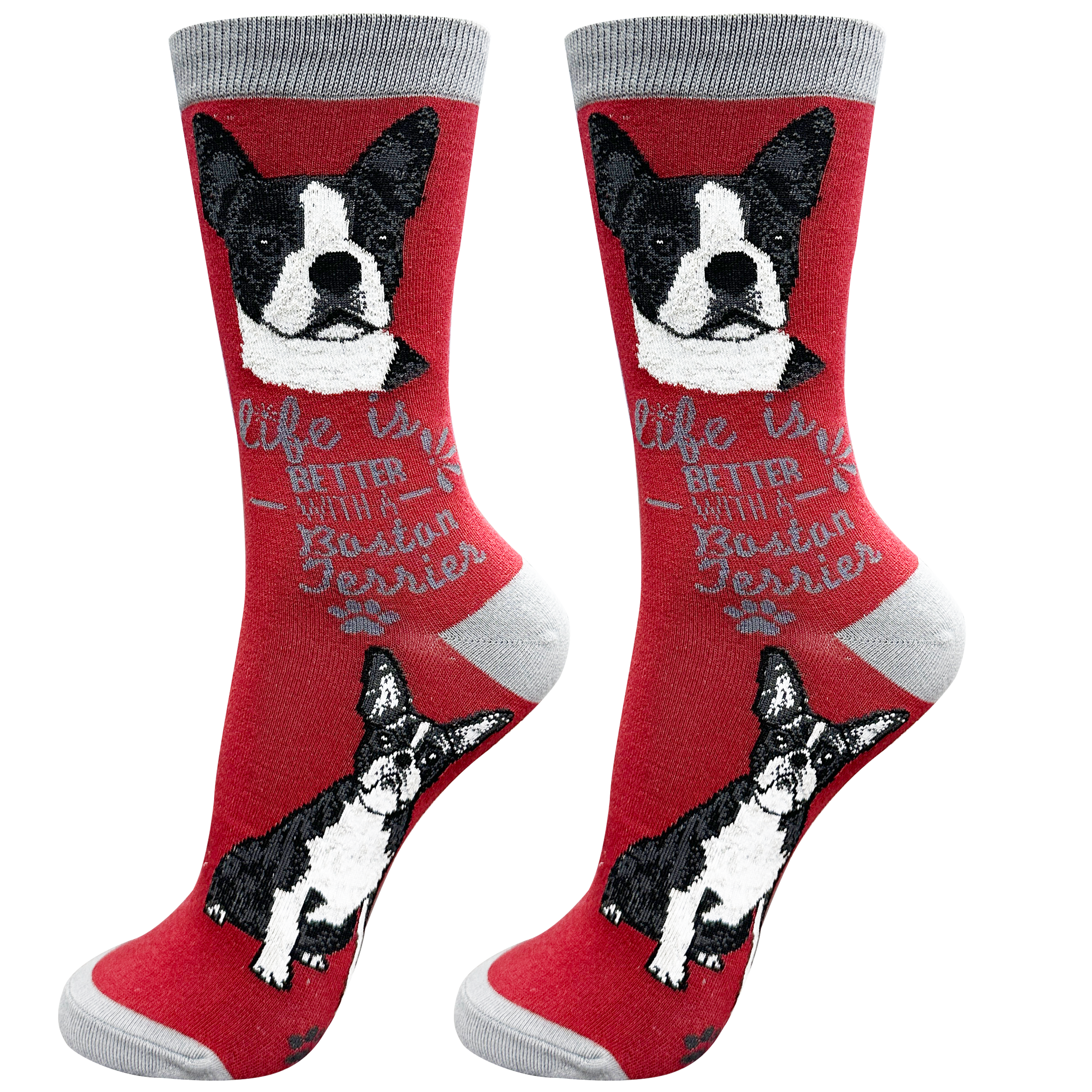 Boston Terrier Dog Socks Unisex