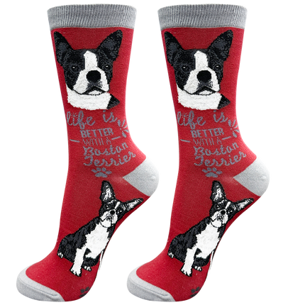 Boston Terrier Dog Socks Unisex