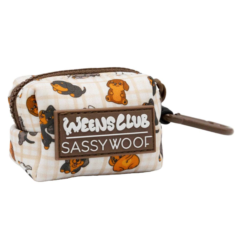 Dog Waste Bag Holder Weens Club With Clasp
