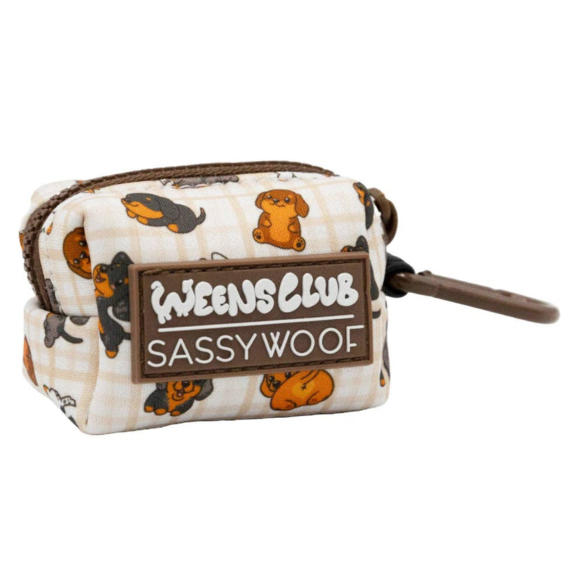 Dog Waste Bag Holder Weens Club With Clasp