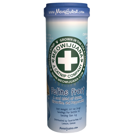 Meowijuana® Feline Frost Catnip, Silvervine, and Peppermint