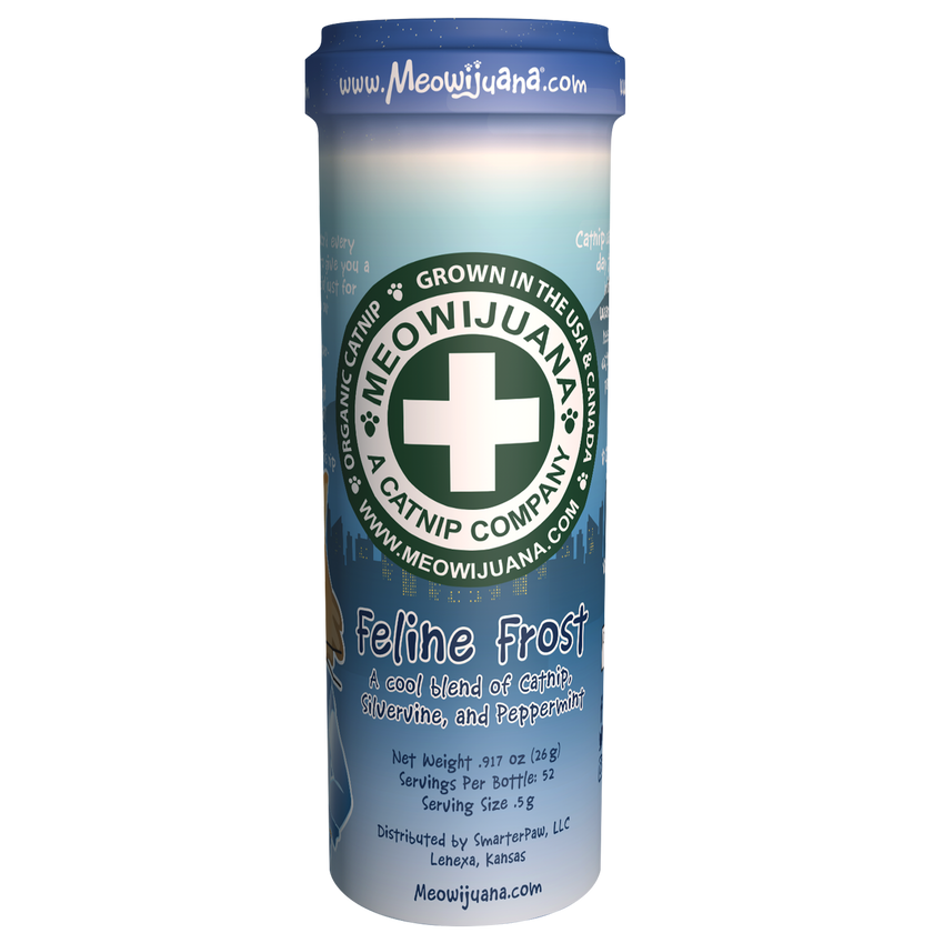 Meowijuana® Feline Frost Catnip, Silvervine, and Peppermint
