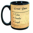 Great Dane - Black Uncropped Mug Coffee Cup