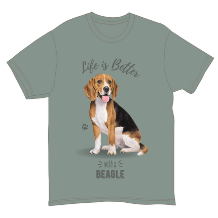 Beagle Dog Tee Shirt Unisex